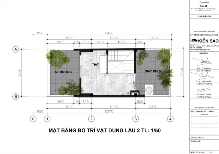 Nhà Anh Phương – Không gian sống hiện đại hòa cùng thiên nhiên