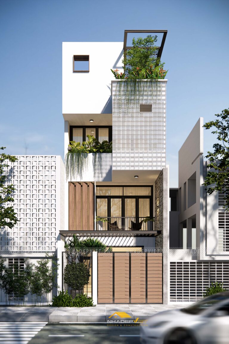 Nhà phố hiện đại – Không gian sống tiện nghi và thoáng đãng giữa đô thị