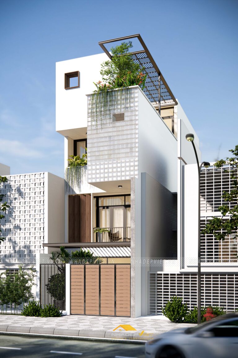 Nhà phố hiện đại – Không gian sống tiện nghi và thoáng đãng giữa đô thị