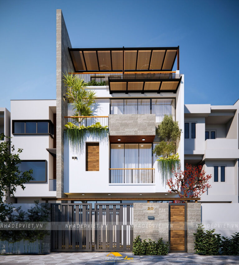 Kiến trúc biệt thự có không gian sống xanh đẳng cấp và phong cách riêng biệt