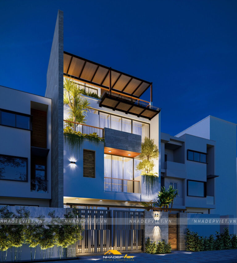 Kiến trúc biệt thự có không gian sống xanh đẳng cấp và phong cách riêng biệt