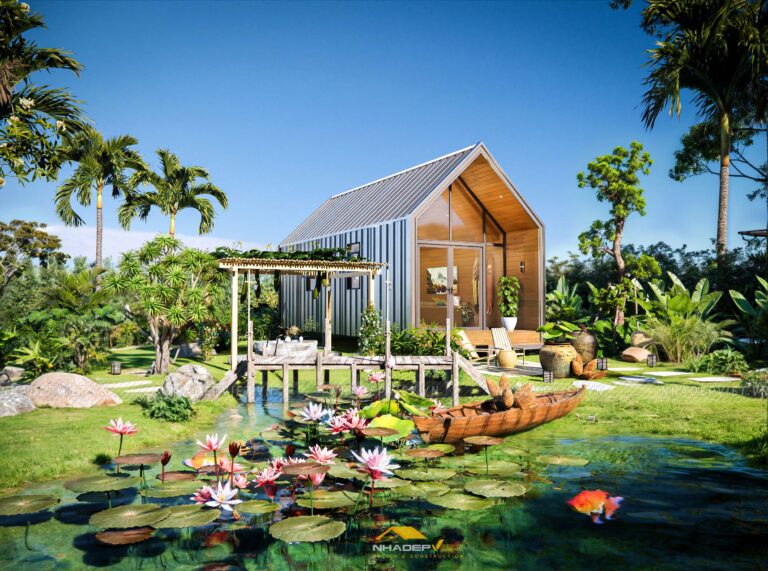 Giải Pháp Nhà Vườn Lắp Ghép Hiện Đại Cho Người Yêu Thiên Nhiên