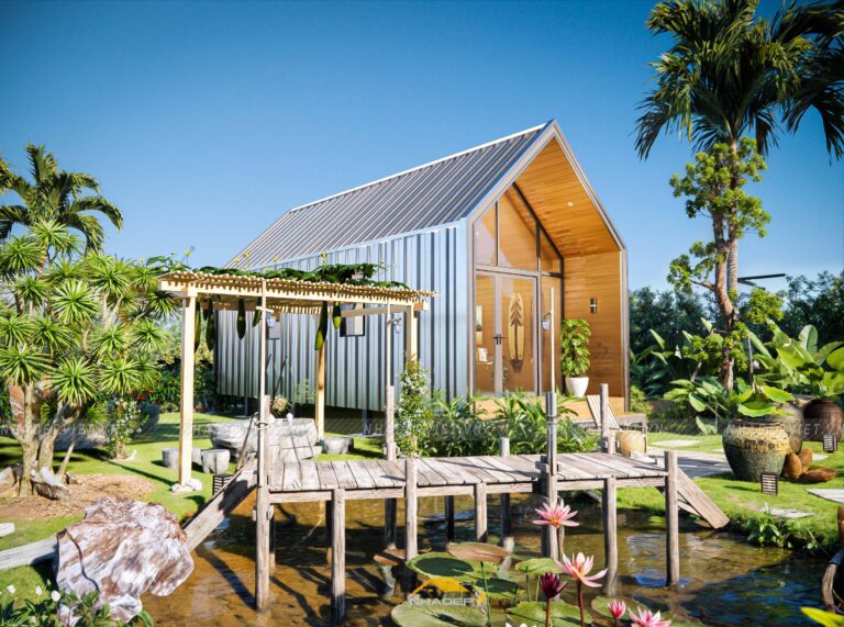 Giải Pháp Nhà Vườn Lắp Ghép Hiện Đại Cho Người Yêu Thiên Nhiên