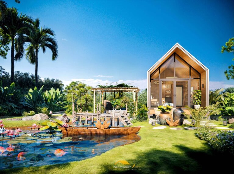 Giải Pháp Nhà Vườn Lắp Ghép Hiện Đại Cho Người Yêu Thiên Nhiên