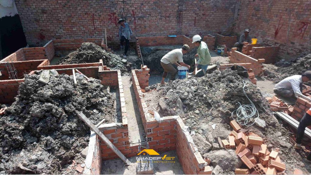 Thi c&ocirc;ng biệt thự