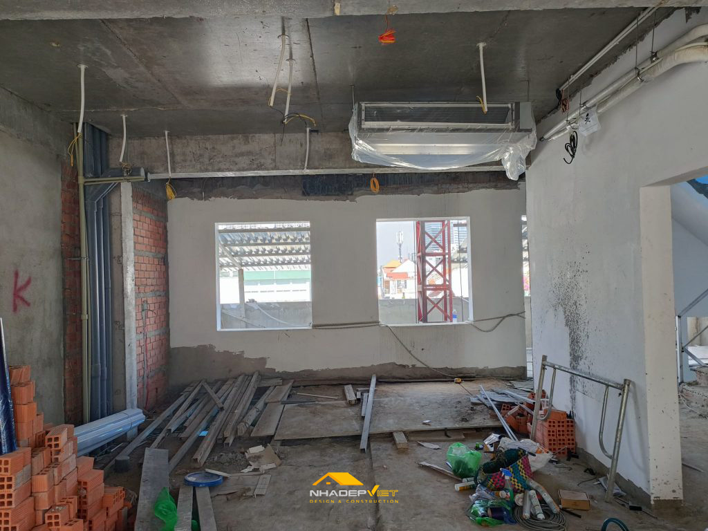 Thi c&ocirc;ng biệt thự