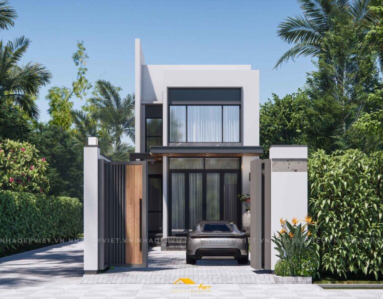 Khám phá sự tinh tế của căn nhà phố hiện đại với nội thất sang trọng và phong cách