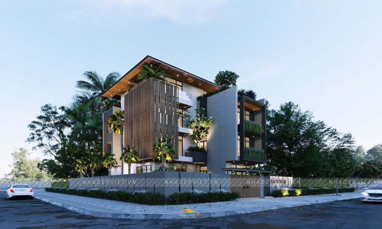 Biệt thự Anh Long – Sự kết hợp hài hòa giữa tinh hoa hiện đại và “hơi thở” thiên nhiên