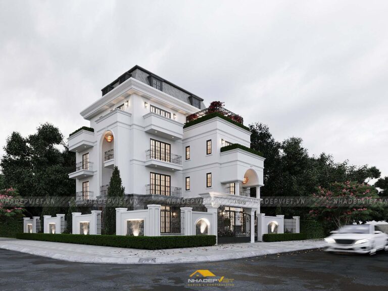 Biệt thự tân cổ điển – Sang trọng, thanh lịch và ấn tượng
