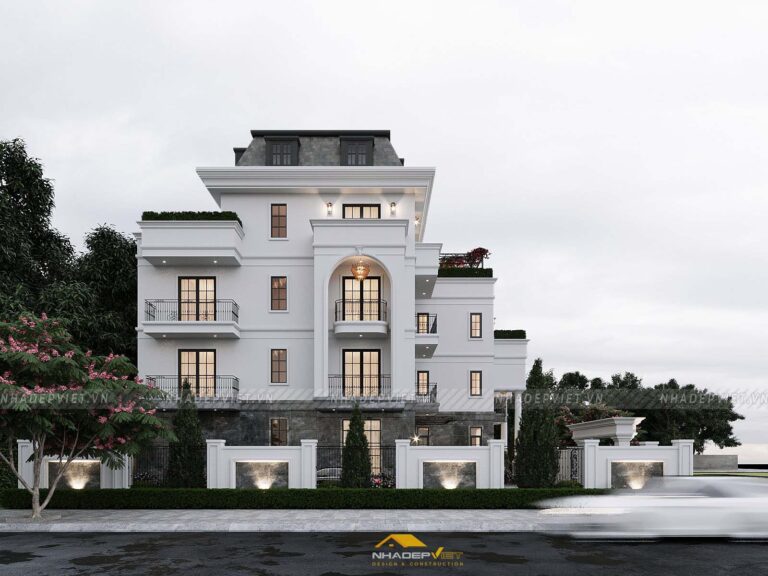 Biệt thự tân cổ điển – Sang trọng, thanh lịch và ấn tượng