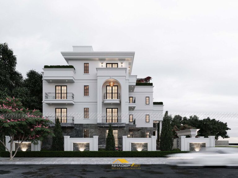Biệt thự tân cổ điển – Sang trọng, thanh lịch và ấn tượng