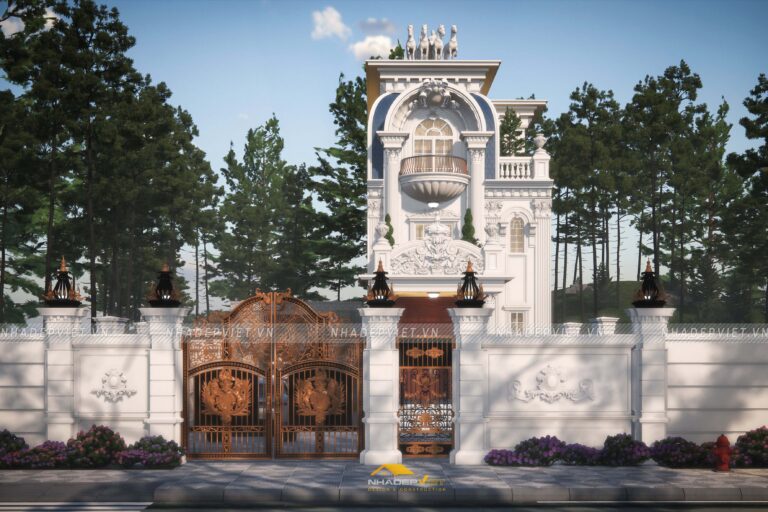 Khám phá kiến trúc biệt thự cổ điển – Sang trọng vượt thời gian