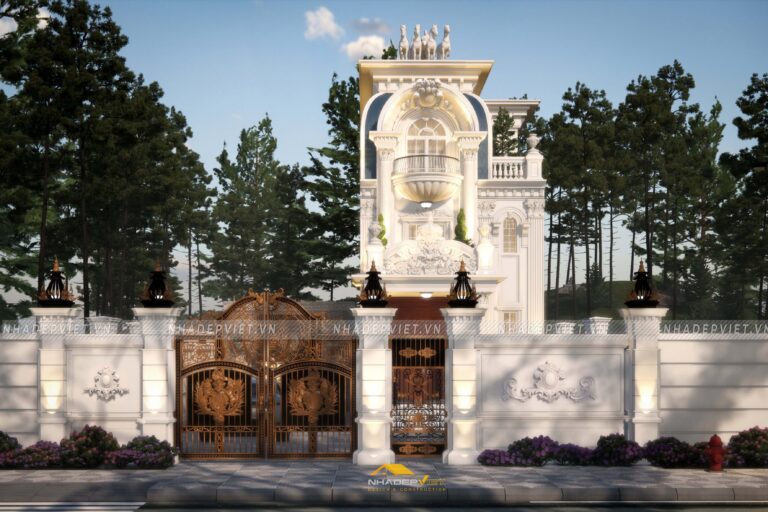 Khám phá kiến trúc biệt thự cổ điển – Sang trọng vượt thời gian