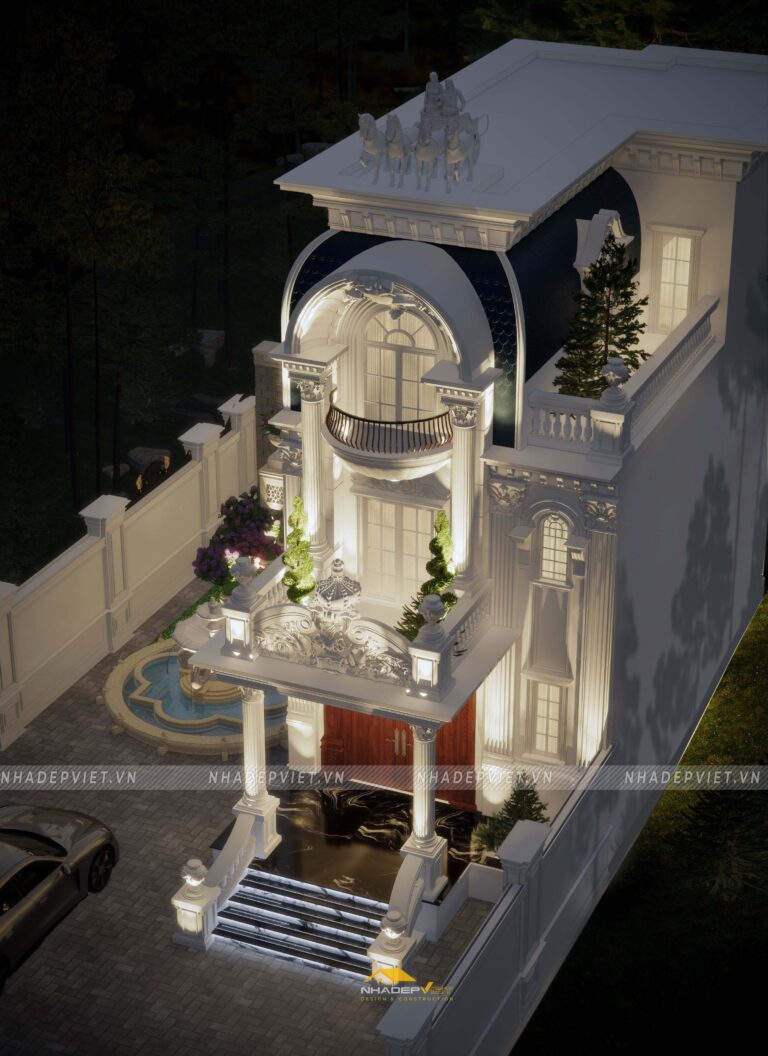 Khám phá kiến trúc biệt thự cổ điển – Sang trọng vượt thời gian