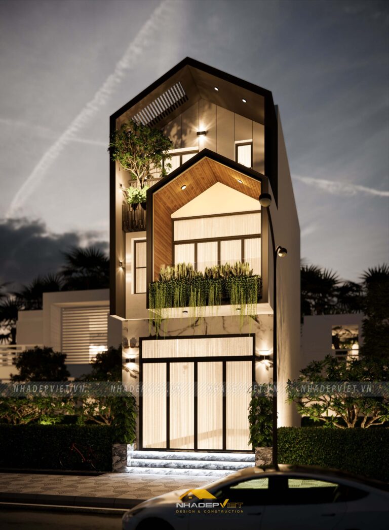 Nhà anh Đạt – Biểu tượng nhà phố hiện đại kết nối thiên nhiên giữa lòng Sài Gòn