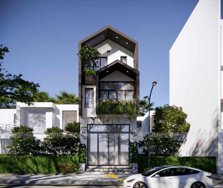 Nhà anh Đạt – Biểu tượng nhà phố hiện đại kết nối thiên nhiên giữa lòng Sài Gòn