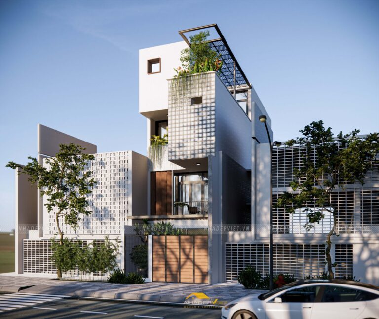 Nhà phố hiện đại – Không gian sống tiện nghi và thoáng đãng giữa đô thị