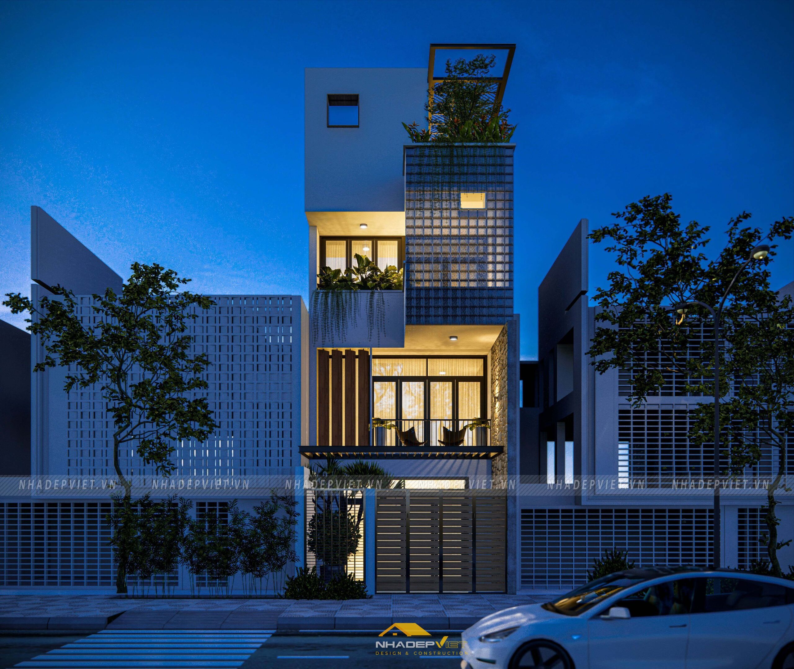 Nhà phố hiện đại – Không gian sống tiện nghi và thoáng đãng giữa đô thị