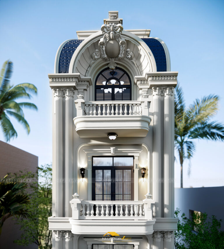 Mang hơi thở tân cổ điển vào căn nhà phố 3 tầng giữa lòng Sài Gòn