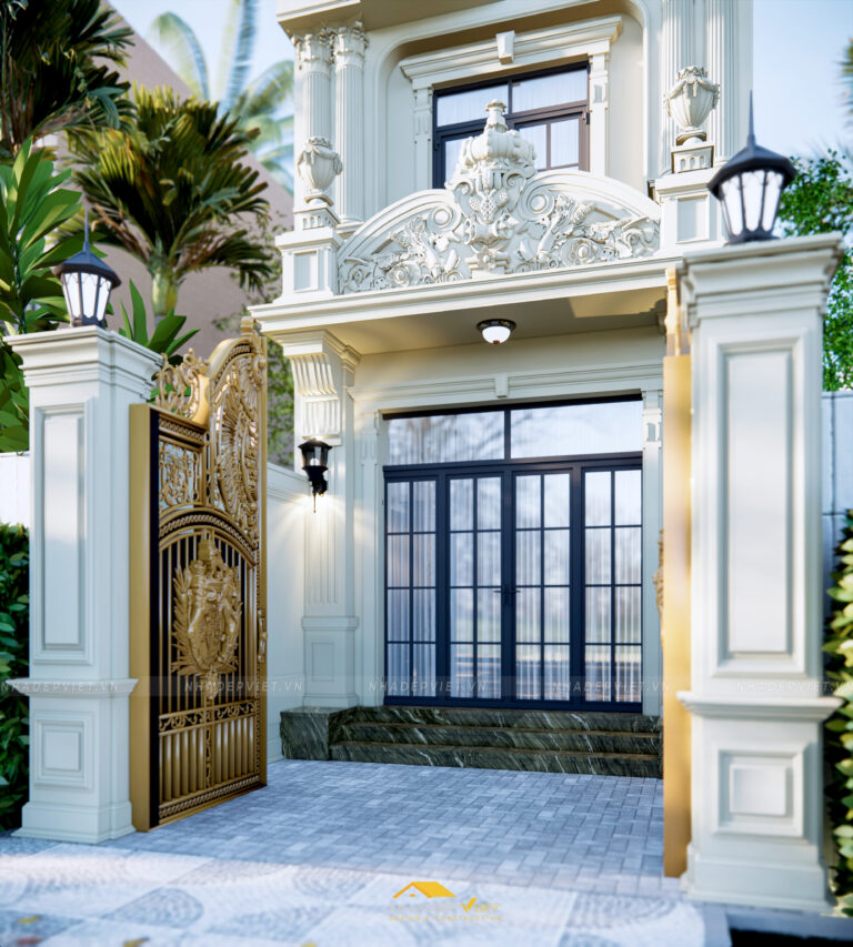 Mang hơi thở tân cổ điển vào căn nhà phố 3 tầng giữa lòng Sài Gòn