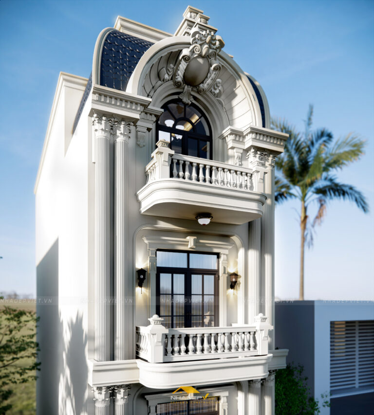 Mang hơi thở tân cổ điển vào căn nhà phố 3 tầng giữa lòng Sài Gòn