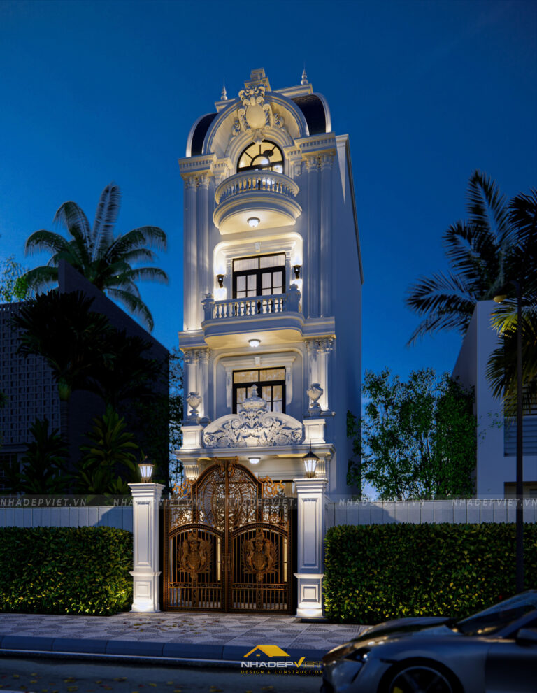 Mang hơi thở tân cổ điển vào căn nhà phố 3 tầng giữa lòng Sài Gòn