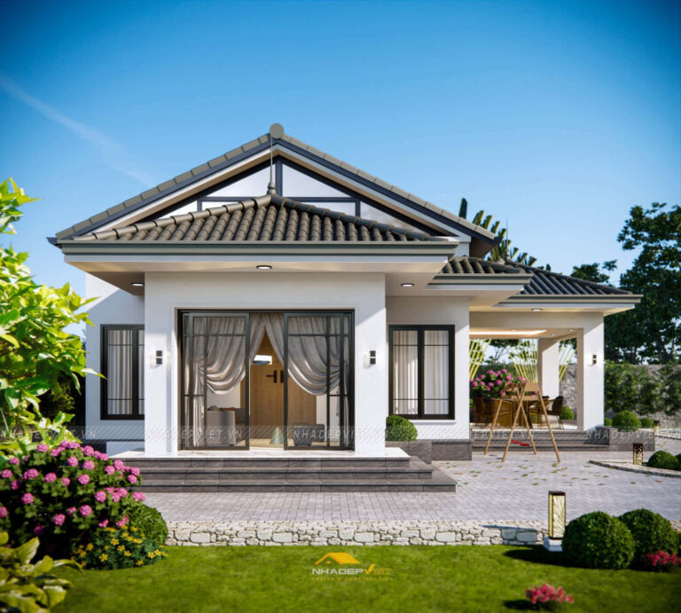 Không Gian Nhà Vườn Sống An Nhiên Giữa Thiên Nhiên Xanh Mát