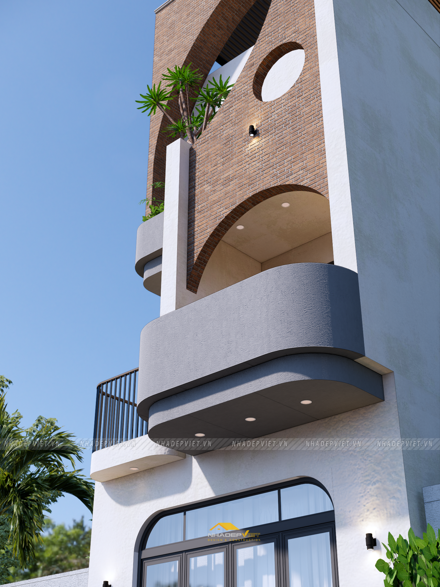 Không gian sống đẳng cấp với thiết kế độc đáo và sân thượng “resort” mơ ước