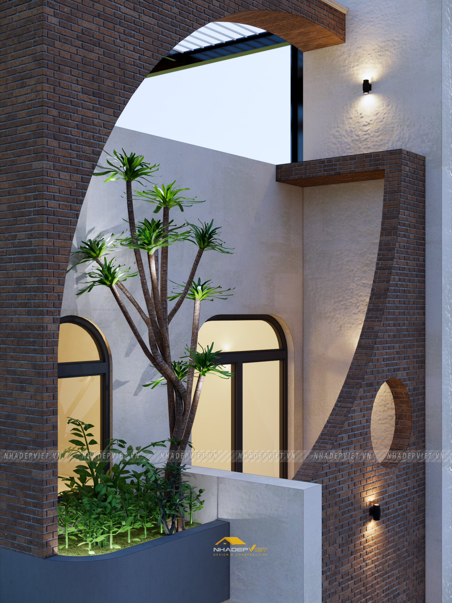 Không gian sống đẳng cấp với thiết kế độc đáo và sân thượng “resort” mơ ước