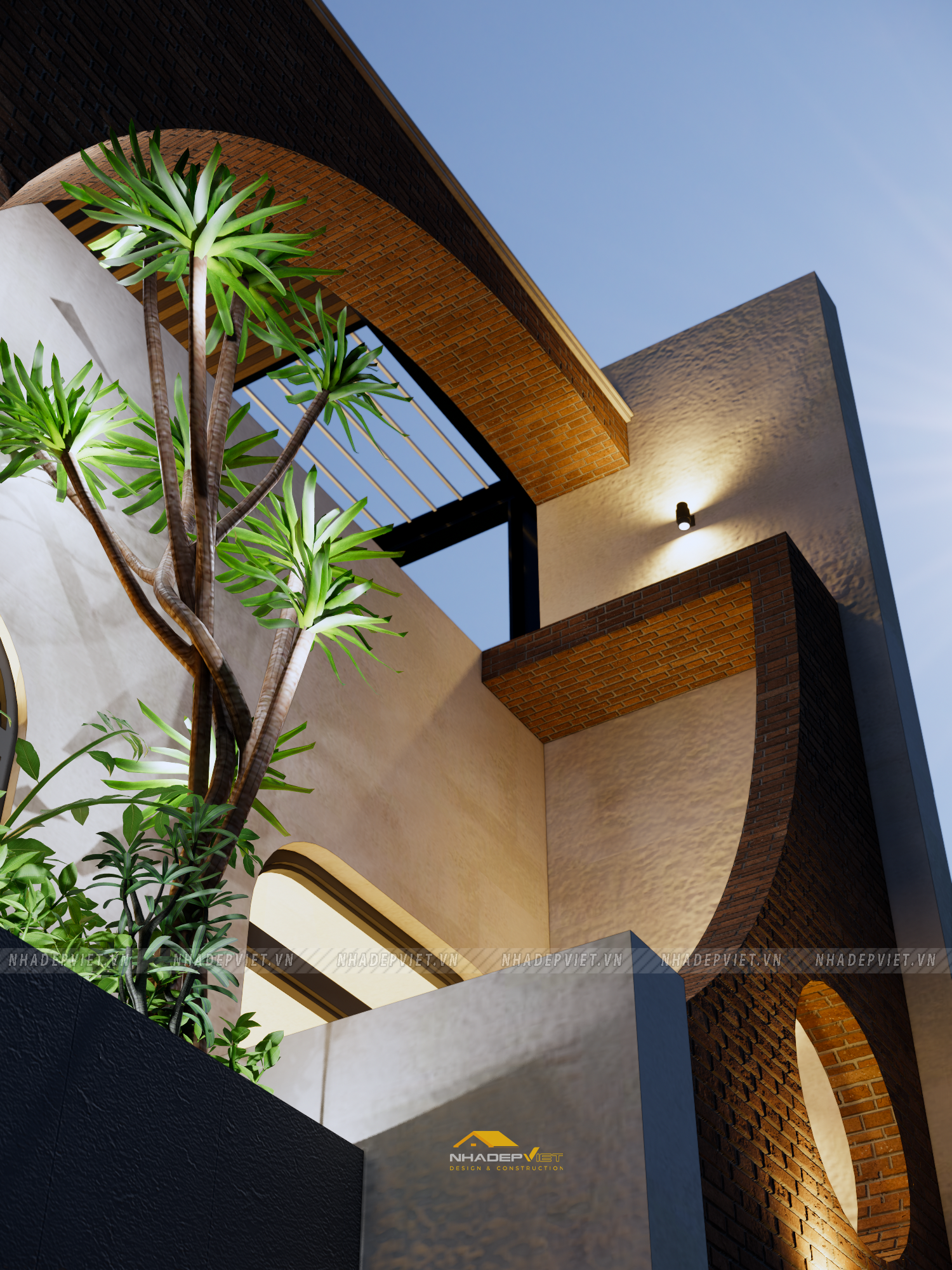 Không gian sống đẳng cấp với thiết kế độc đáo và sân thượng “resort” mơ ước