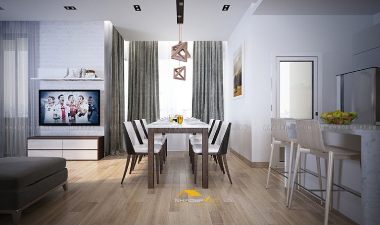 Thiết kế tinh tế cho không gian hạn chế, sống động trong từng góc căn hộ