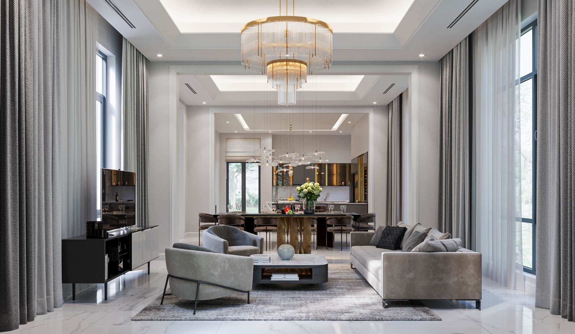 Nghệ thuật kiến tạo không gian từ đẳng cấp hiện đại đến tinh hoa truyền thống