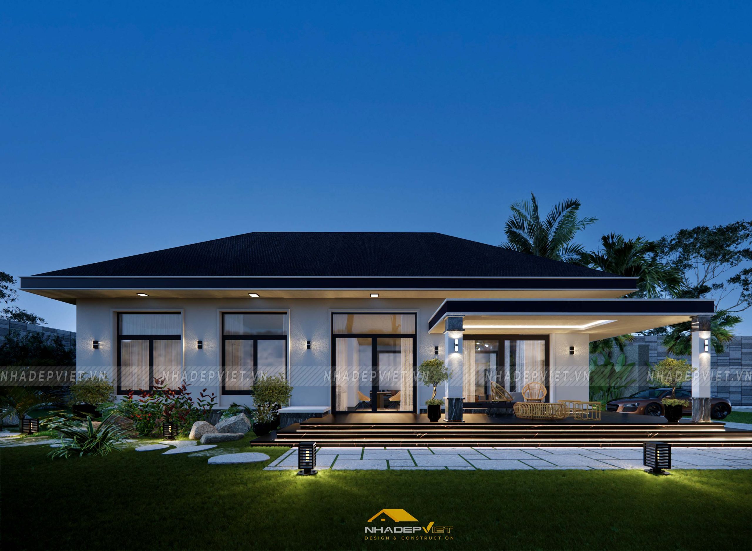 Nhà Vườn Hiện Đại Nơi Tận Hưởng Cuộc Sống Đúng Nghĩa