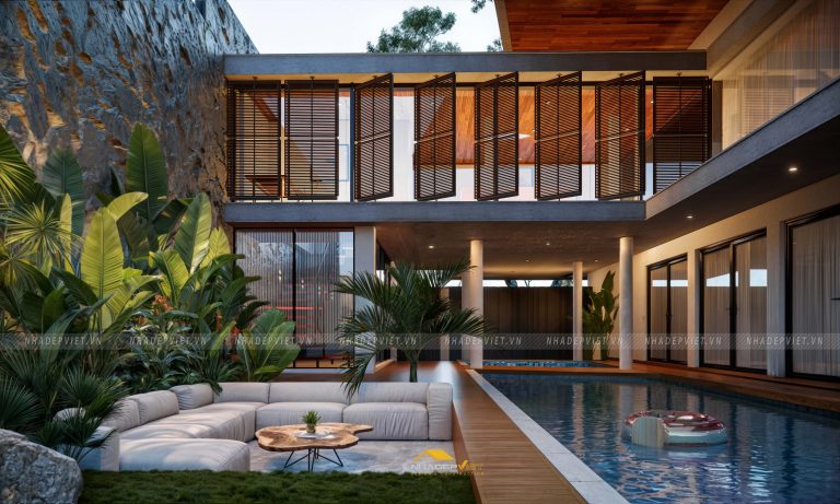 Khám phá biệt thự hiện đại định nghĩa lại chuẩn mực sống sang