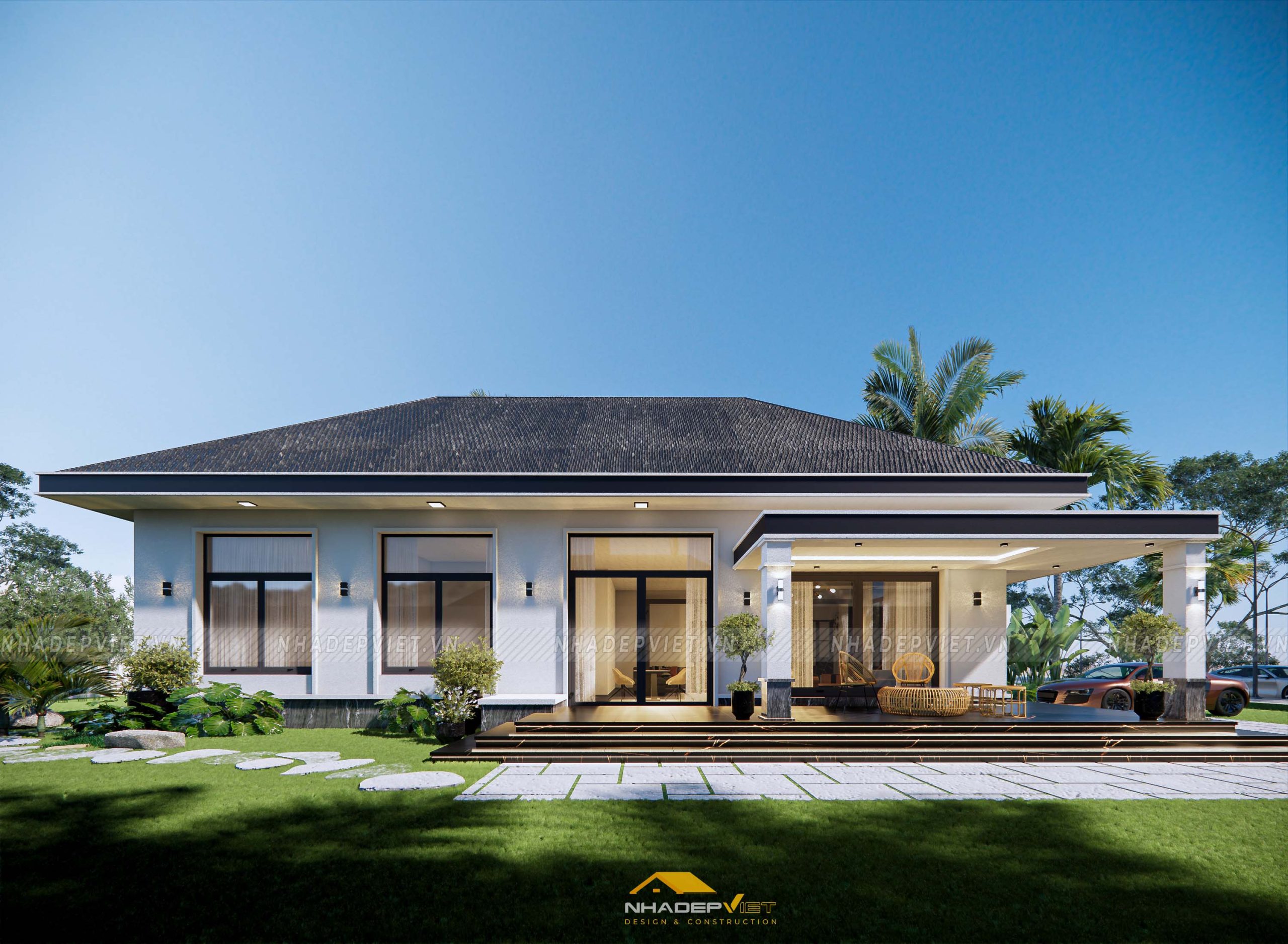 Nhà Vườn Hiện Đại Nơi Tận Hưởng Cuộc Sống Đúng Nghĩa