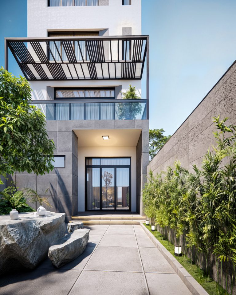 Đột phá biệt thự phố thiết kế vượt thời gian cho cuộc sống đỉnh cao