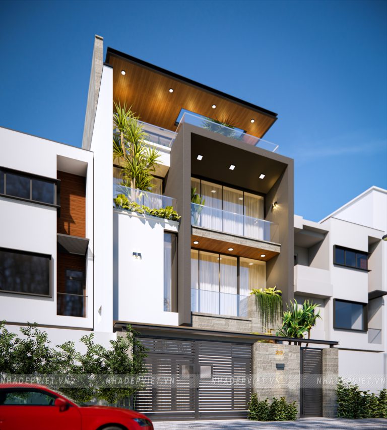 Kiệt tác biệt thự phố nơi kiến trúc vượt trội nâng tầm cuộc sống đỉnh cao