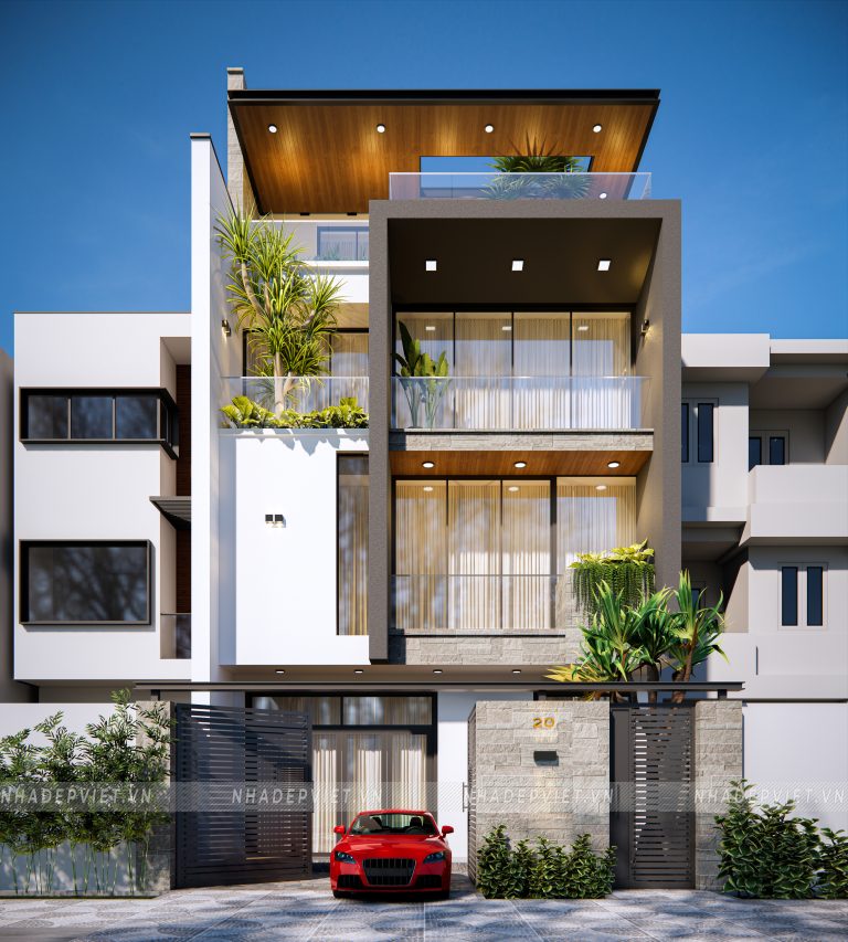 Kiệt tác biệt thự phố nơi kiến trúc vượt trội nâng tầm cuộc sống đỉnh cao