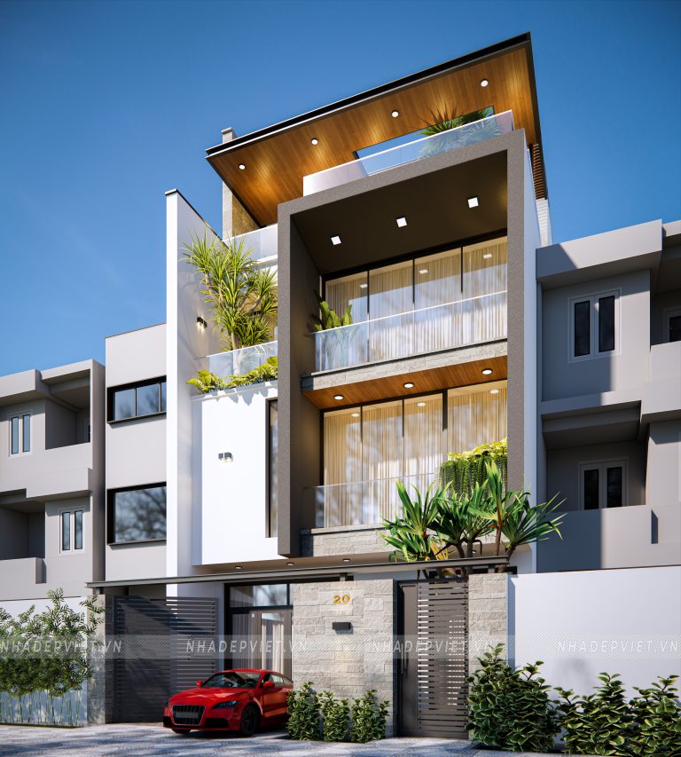 Kiệt tác biệt thự phố nơi kiến trúc vượt trội nâng tầm cuộc sống đỉnh cao