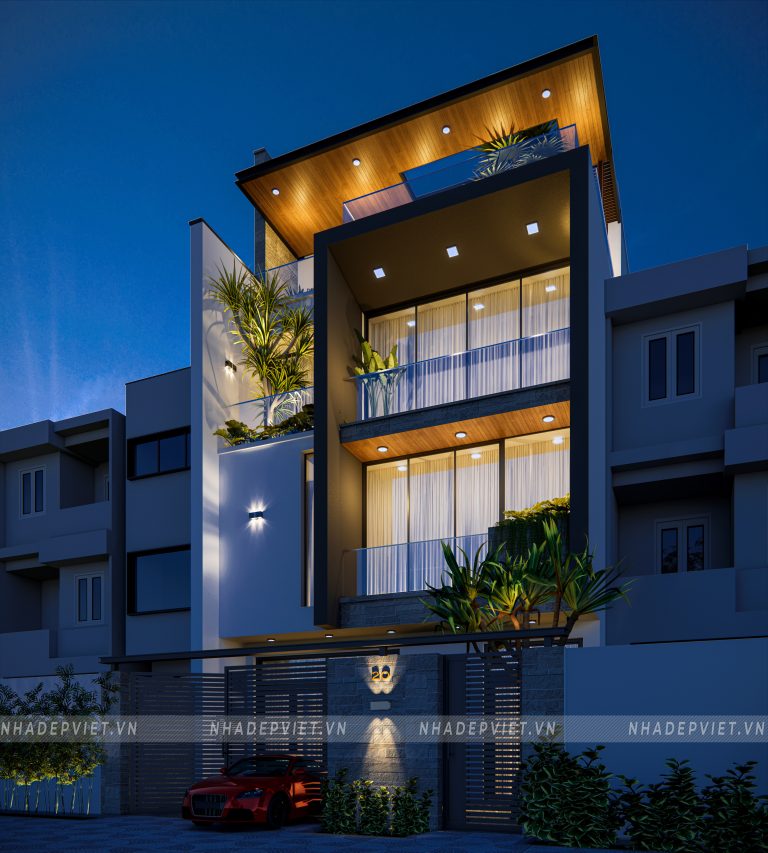 Kiệt tác biệt thự phố nơi kiến trúc vượt trội nâng tầm cuộc sống đỉnh cao