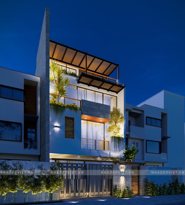 Kiến trúc biệt thự có không gian sống xanh đẳng cấp và phong cách riêng biệt