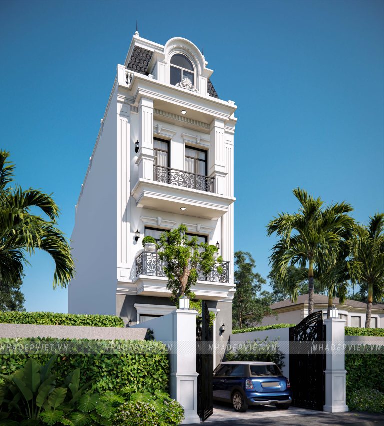 Sống chuẩn quý tộc Pháp cùng thiết kế tân cổ điển hoành tráng với vẻ đẹp vượt thời gian