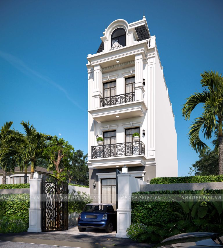 Sống chuẩn quý tộc Pháp cùng thiết kế tân cổ điển hoành tráng với vẻ đẹp vượt thời gian