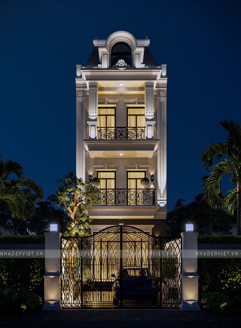 Sống chuẩn quý tộc Pháp cùng thiết kế tân cổ điển hoành tráng với vẻ đẹp vượt thời gian