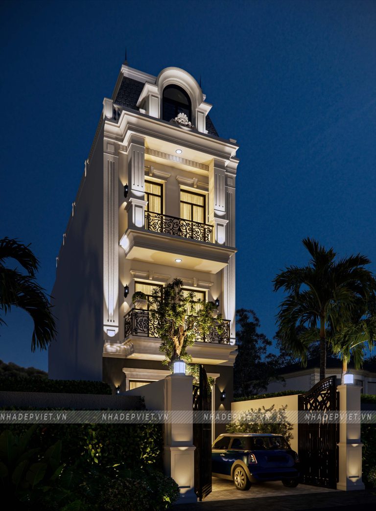 Sống chuẩn quý tộc Pháp cùng thiết kế tân cổ điển hoành tráng với vẻ đẹp vượt thời gian