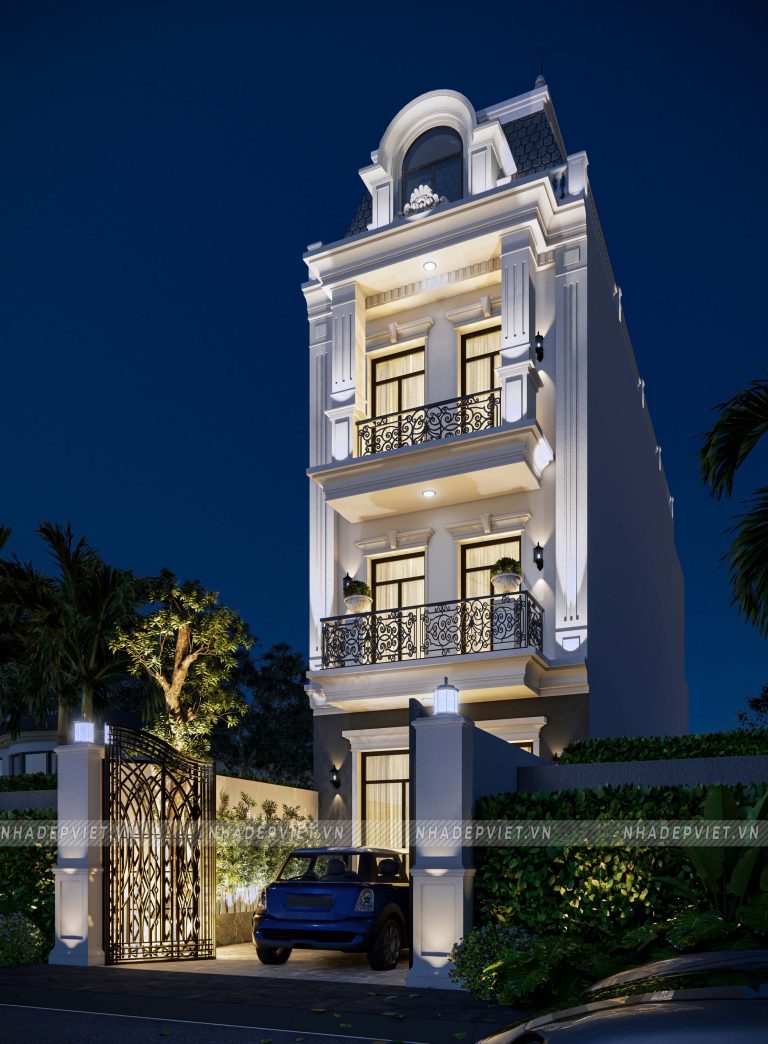 Sống chuẩn quý tộc Pháp cùng thiết kế tân cổ điển hoành tráng với vẻ đẹp vượt thời gian