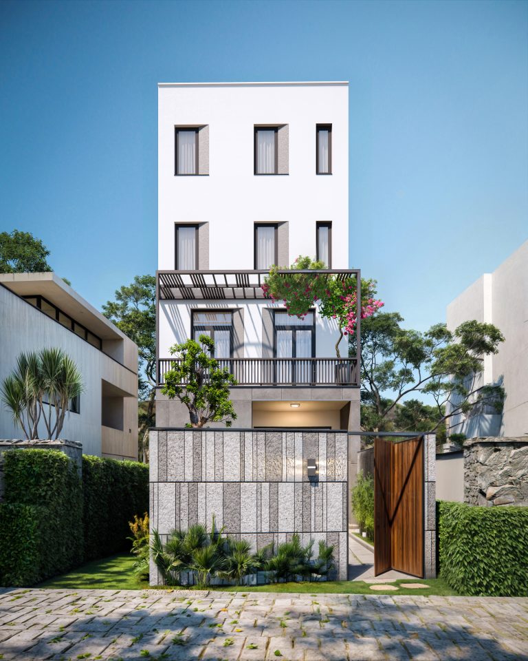 Đột phá biệt thự phố thiết kế vượt thời gian cho cuộc sống đỉnh cao