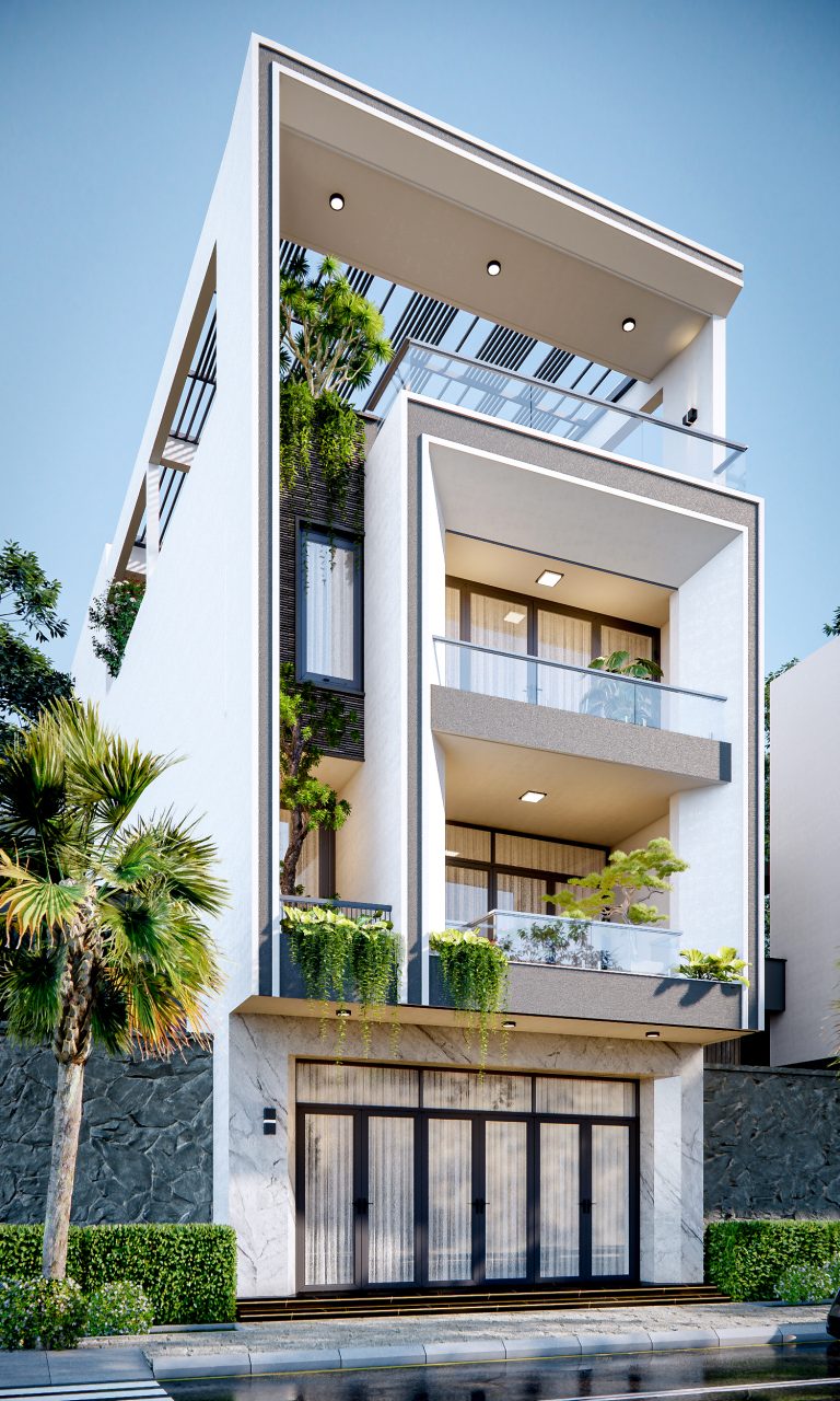 Đột phá biệt thự phố thiết kế vượt thời gian cho cuộc sống đỉnh cao