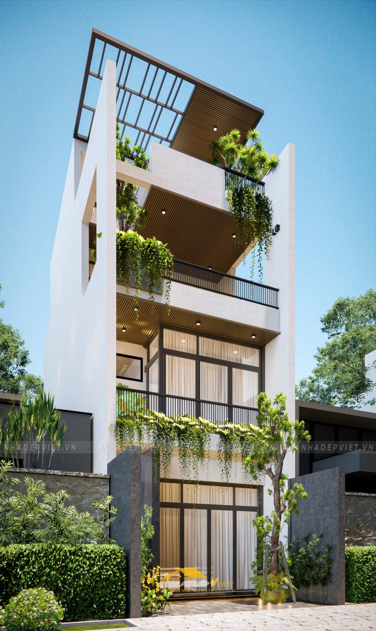 Nhà phố hiện đại, sống xanh tinh tế: Không gian sống lý tưởng cho gia đình Việt