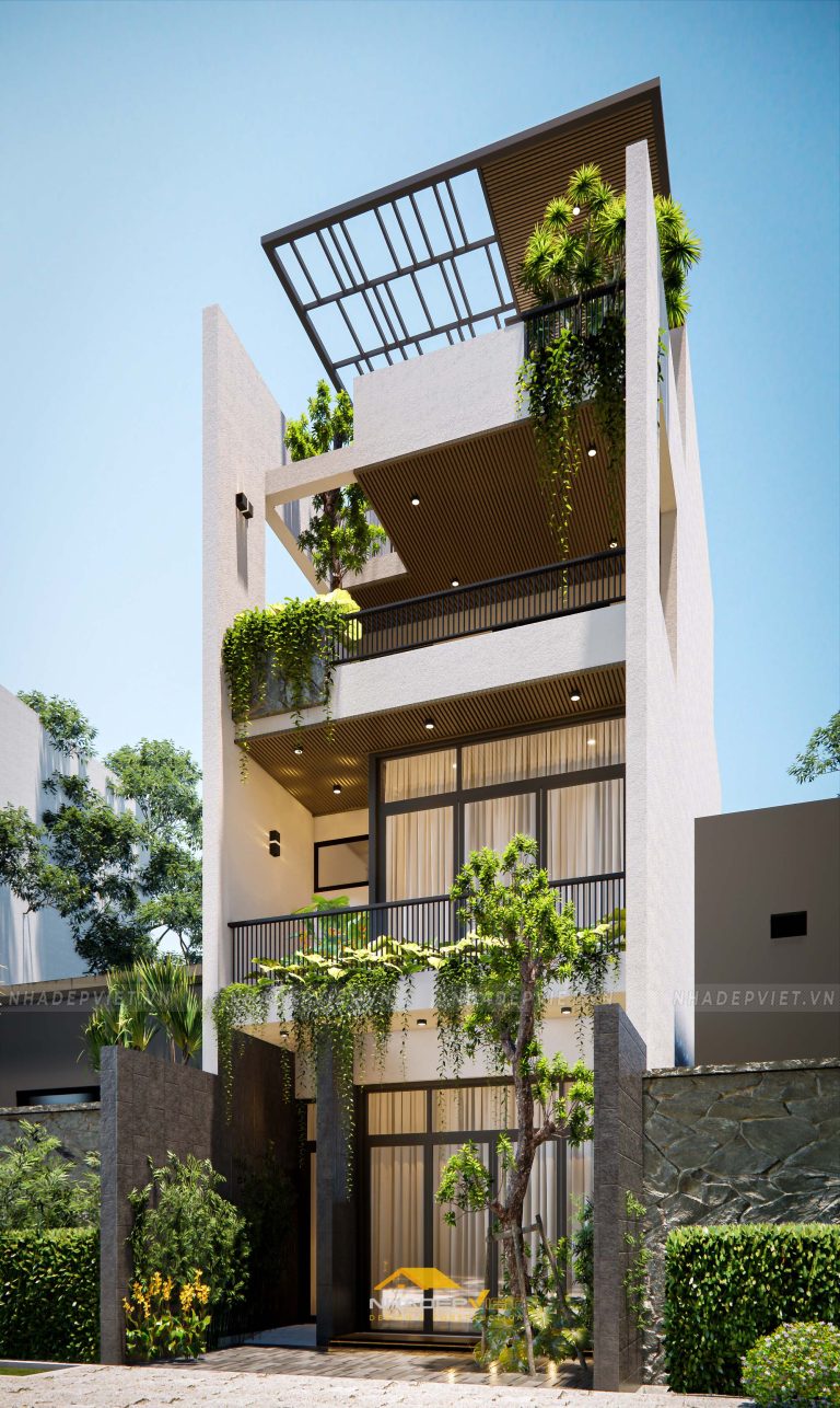 Nhà phố hiện đại, sống xanh tinh tế: Không gian sống lý tưởng cho gia đình Việt